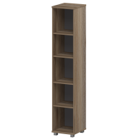 Стеллаж узкий высокий Аргентум НТ-540 Дуб сафари